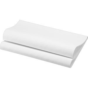 Dunisoft Serviettes 48x48 Blanc