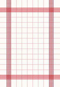 Serviettes de table Dunisoft 38x54 Serviette rouge