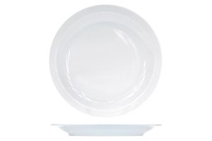 Nordika wit bord Ø21CM