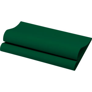 Serviettes de table Dunisoft 40x40 Vert foncé