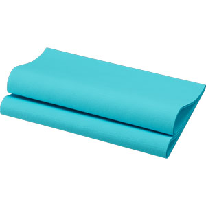 Dunisoft Serviettes de table 40x40 Bleu menthe