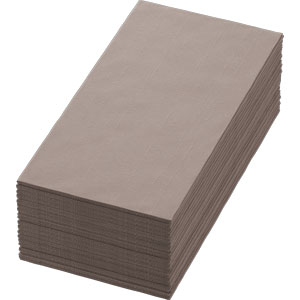 Dunisoft 40x40 1/8 Greige napkins