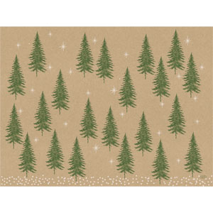 Placemats Papier 30x40cm Humble Trees