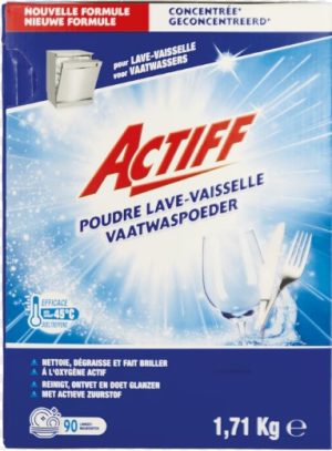 Vaatwaspoeder 1.71Kg. Poudre lave-vaisselle