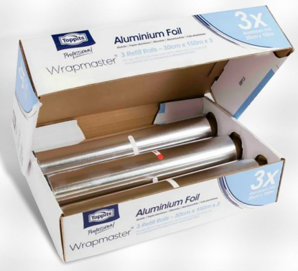Wrap master aluminum foil 30 cm x 150m