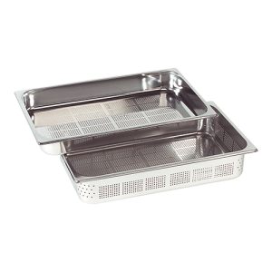 Gastronorm container stainless steel perforated 1/1 ↨20mm