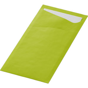 Tissu Sacchetto Kiwi-Blanc