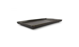 Lines black Plat Bord 30x17cm