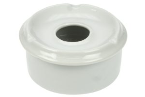 Ashtray with lid porcelain Ø10 ↨7cm