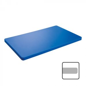 Snijplank 40x25 ↨2cm Blauw
