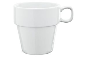 Everyday white milk carafe with handle 20cl