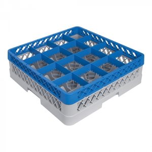 Voetglazenkorf 16 vaks +1 max Ø11.2 ↨12cm