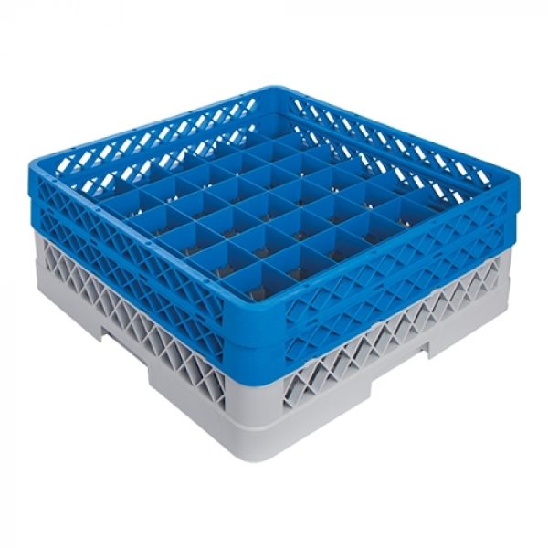 Beaker basket 49 compartments +2 max Ø6.3 ↨16cm