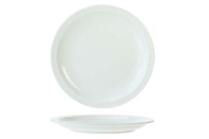 Everyday white deep plate Ø21cm