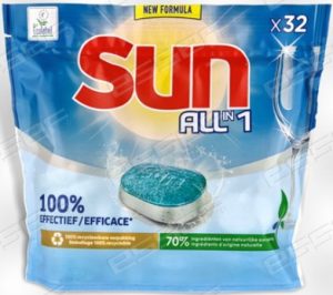 Sun vaatwastabs 32st.