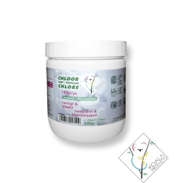 Pastilles d’eau de Javel 500Gr.