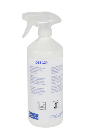 Hygiënische reinigingsspray 75% Etanol 1L met vapo