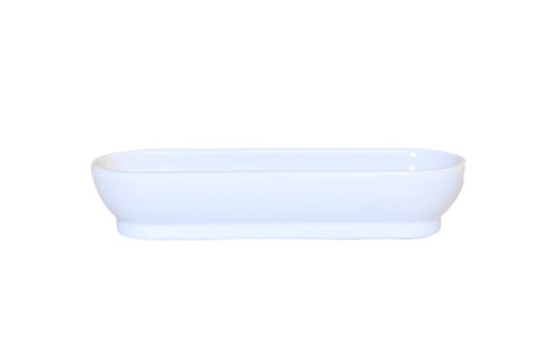 Bol en mélamine Truyts ovale 175x60 ↨35mm blanc