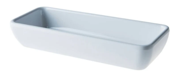 Melamine Truyts Schaal langwerpig 222x90 ↨40mm wit