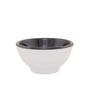 Bol Truyts en Mélamine Ø152 ↨75mm noir/blanc