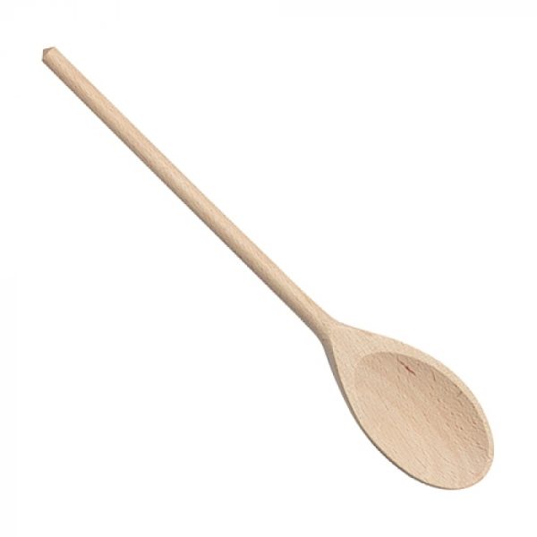 Spatule à mélanger en bois ovale 35cm
