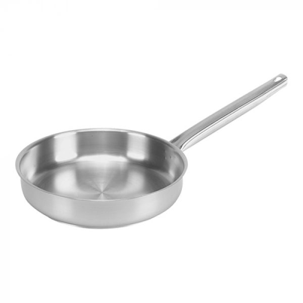 Steelpan recht rvs Ø28 ↨6cm 3.7L