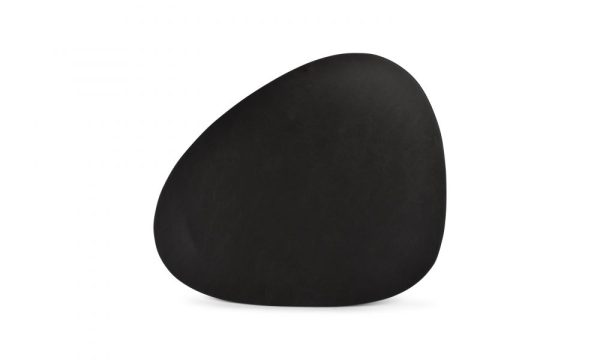 Set de table aspect cuir 45x37cm Couche noire