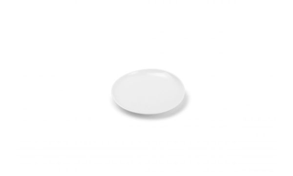 Perla plate 12cm white