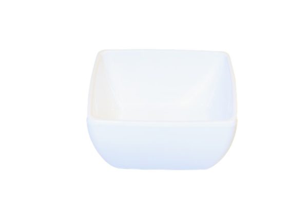 Melamine Truyts Sauce bowl square 102 ↨46mm white