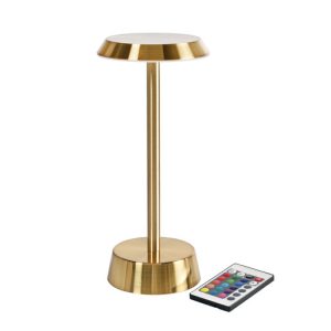 LED lamp cordless Nour ↨26.3 Ø11.9 Gold