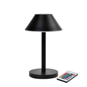 LED lamp cordless Zelde MIDI ↨20 Ø12 Black