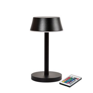 LED lamp cordless Nour MIDI ↨20 Ø12 Black