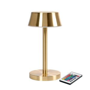 LED lamp cordless Nour MIDI ↨20 ↨12 Gold