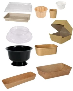Trays - Bowls & Cups