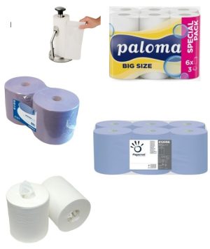 Essuie-tout et papier de nettoyage
