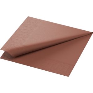 Napkins Duni 33/2 chestnut