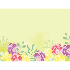 Placemats papier 30x40cm Soft Tropicos