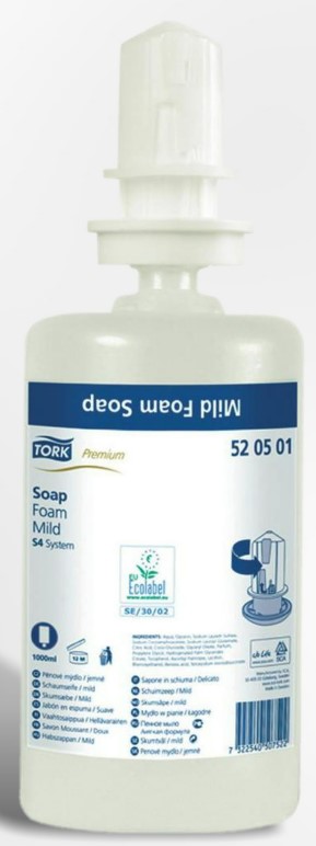 Handzeep Tork foam "520501"S4