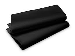 Tablecloths Evolin 127x127cm Black
