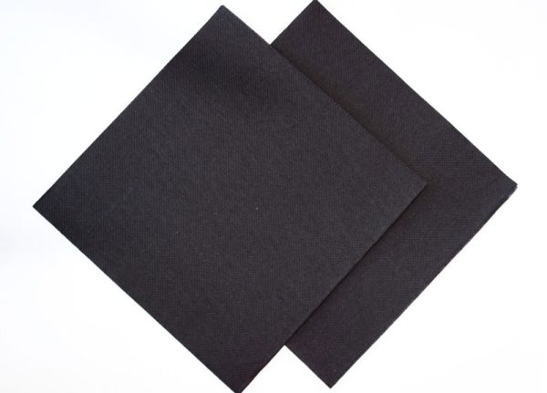 Servetten P2P 33cm zwart