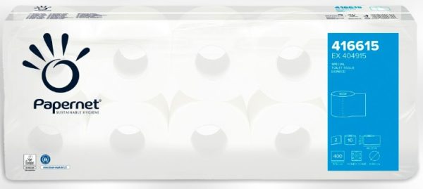 Toilet paper 2 ply 400 sheets Paper toilette