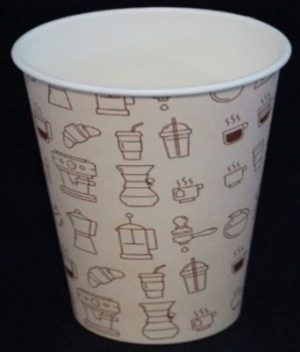 Koffiebeker karton 220 ml Ø80 ↨88mm