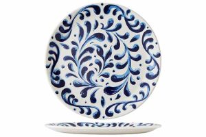 Messina Blue Coupe Plate Ø28cm