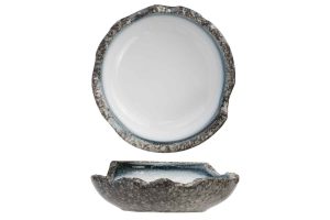 Sea pearl diep bord Ø22cm schelp
