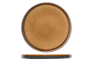 Quintana amber plat bord Ø27.5cm