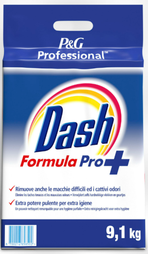 Lessive en poudre/lessive et poudre « Dash » Prof. 13 Kg.