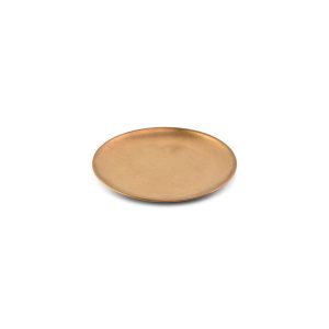 Antique goud Serve plat bord Ø20cm