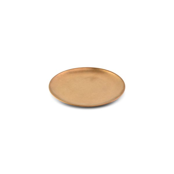 Antique goud Serve plat bord Ø20cm