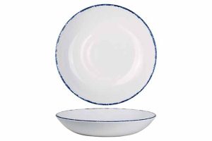 Bleu Dapple Melamine diep bord Ø21,6CM
