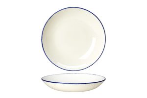 Bleu Dapple Diep Bord 25.5cm - Set 12